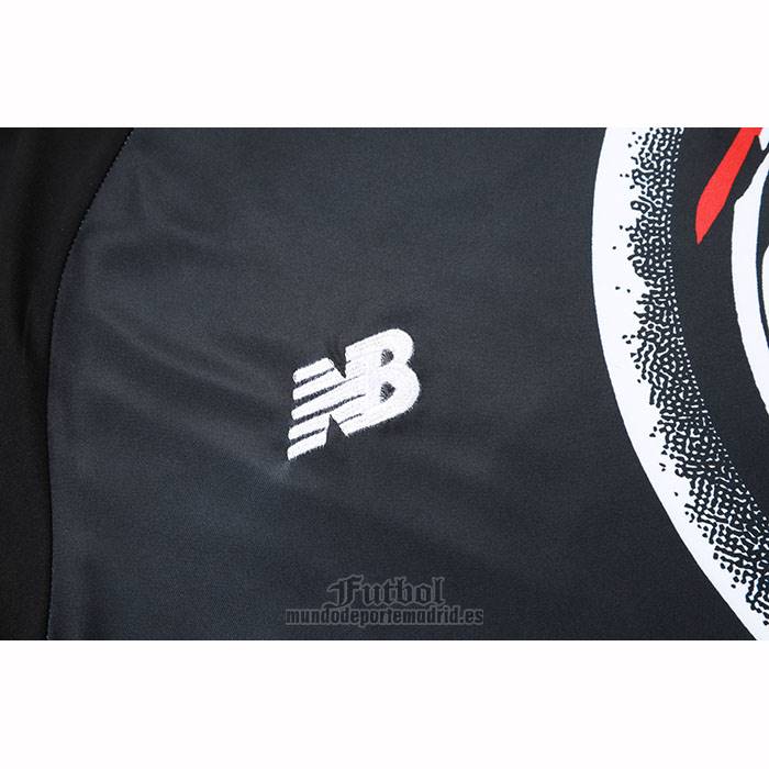Chandal del Sao Paulo Manga Corta 2025-2026 Negro - Pantalon Corto